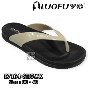 Luofu Women Sandal Sendal Jepit Wanita Luofu Blacksole Tali Colorfull EVA Sponge E7164 SH6WK