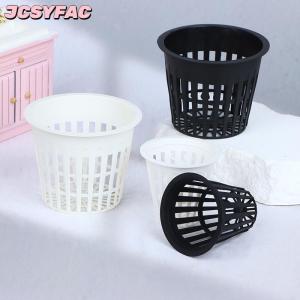 JCSYFAC 10 cái 2 inch 3 inch phát triển hoa lan thủy canh chén trồng lưới nồi soilless Net giỏ rãnh thuộc địa container