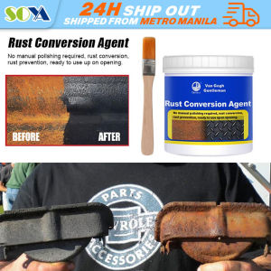 350g Metal Rust Remover Rust Conversion Agent Grinding-free Solid Rust Agent Color Steel Refurbishment Metal Anti-rust Paint Anti Rust Paint for metal rust remover rusty metal steel protection Car Rust Remover