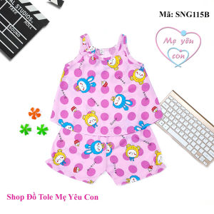 Bộ đùi bé gái Size 11 (27-30kg) Tole/lanh 2 da loại 1. Phom rộng rãi mềm mát