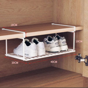 Kệ giày lớp nfa phân vùng Tủ giày gia dụng tạo tác lưu trữ giày tiết kiệm không gian phân vùng phân vùng móc treo hỗ trợ thấp hơn có thể gập lại