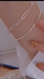Gelang Perak✨银色素圈手链 Silver Minimalist Bracelet INS冷淡风时尚简约小众设计 Korean Style Fashion Jewelry Gift