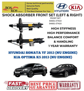 ABSORBER FRONT LEFT & RIGHT [LH 54651-2T410 / RH 54661-2T410] HYUNDAI SONATA YF / KIA OPTIMA K5  (BOSKOS : KOREA)