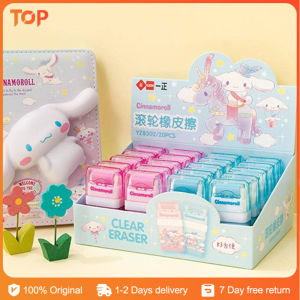 Sanrio Kuromi Cute Animal Roller Pencil Eraser with Roller Clean Eraser for Students Correction