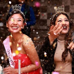 GENENIC Simple Party Atmosphere Hat Birthday Gift Hairband Queen Tiara Birthday Hair Hoop Diamond Crown Birthday Queen Headband Female Jewelry