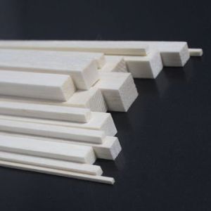 Stik Kayu Balsa custom kekerasan buat Maket Sipil Craft Pesawat RC Model Jembatan umpan pancing