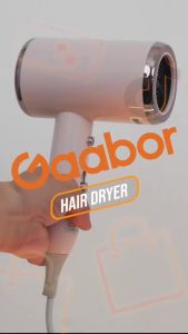 Gaabor Hair Dryer Double Temperature Protection 3-Gear Wind Power Fasting Drying