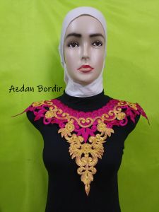 Renda Bordir Hiasan Dada Coker Tari Arwana