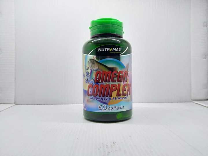 New Produk NUTRIMAX OMEGA COMPLEX 60'S Omega 369, Suplemen Jantung