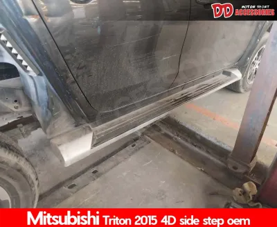 บันไดข้าง Triton 2015 2016 2017 2018 2019 สีดำ สำหรับรุ่น4ประตู แข็งแรงทนทาน งานตรงรุ่น ดุดัน (NT)