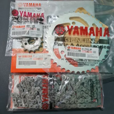 Gear Set Gir Paket Rantai Roda Kit Yamaha Jupiter MX New 135 50C 5SS