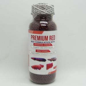 Pelet PREMIUM RED kemasan botol isi 60 Gram