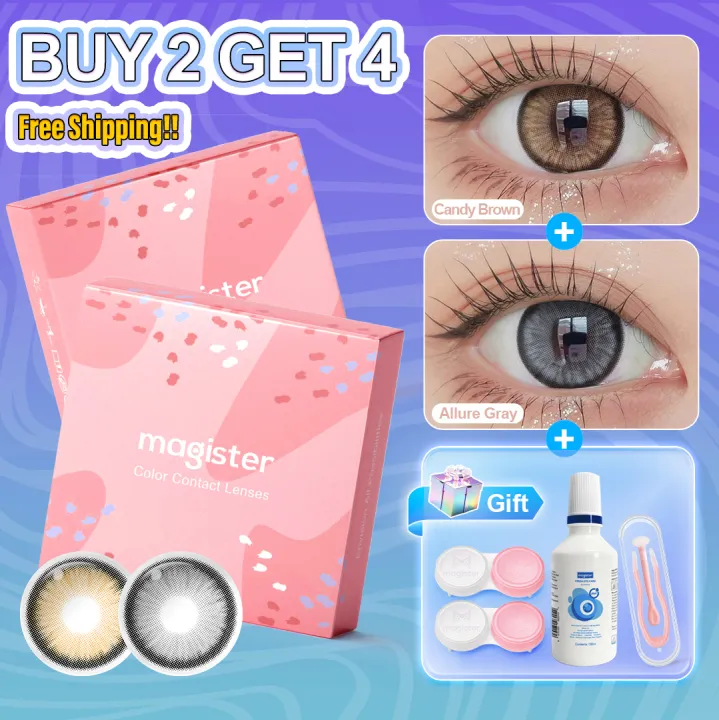 [Buy 2 Get 4 Gifts] Magister Contact Lenses with Power,Contact Lens ...