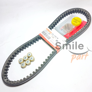 Vanbelt Assy Dan Roller set Gemuk Cvt Mio J XRide Fino injection 54P Mio GT Fino YAMAHA V BELT SET