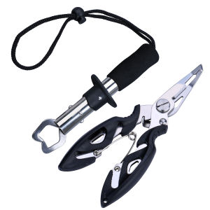 Fishing Accessories Multifunction Fishing Plier Scissor Braid Line Lure Cutter Hook Remover Tackle Tool Cutting Fish Use Tongs