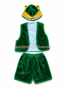 READY STOCK Cosplay Children Kids Frog Animal Costume Movie Story Book Character Outfit Pakaian Haiwan Katak