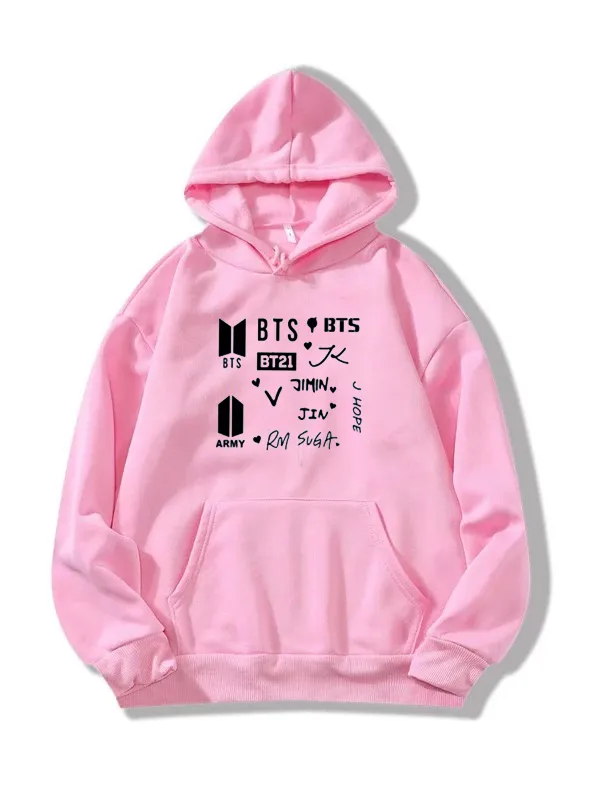 Baju Suga Pakai Hoodie Hoodie Jumper Bts Army Korea Unisex