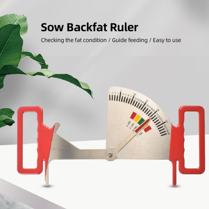 Pssopp Pig Feeding Management Ruler Accurate Scale Pregnant Sow Backfat ...