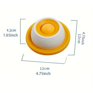 Pet Liquid Treat Licking Bowl Slow Feeder for Dogs Cats Calming Lick Bowl for Wet Food Paste Snacks Milk