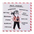 Ohh Deer Multi-Tasking Greeting Card. 