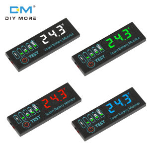 diymore DC 7-55V LED Indicator Voltage Charge Indicator Acid Battery Lithium Battery Universal Battery Charge Indicator Panel
