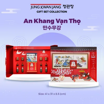 AN KHANG VẠN THỌ | Hộp Quà Tặng Hồng Sâm Cao Cấp KGC Jung Kwan Jang