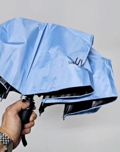 Automatic Umbrella Strong Compact Umbrella With UV Protection And Wind Proof 8 Ribs