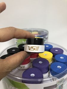 Cuốn cán vợt Combo Quấn cán vợt cầu lông VS êm thấm mồ hôi có vân bám nilong bọc ngoài