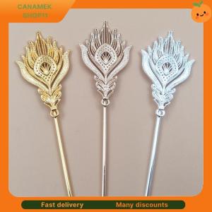 ❣️❣️❣️ 10 Pieces Alloy Phoenix Feather Welding 163x3.3MM Iron Hair Stick Diy Jewelry Accessories
