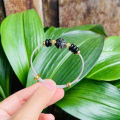 vòng tay nữ cỏ 4 lá thạch anh tóc đen tự nhiên mix đồng điếu thạch anh tóc đen và charm bi cầu kim tiền vàng tây, vòng tay đá phong thuỷ hợp mệnh mộc, mệnh thuỷ, trang sức thiết kế đủ hoá đơn thẻ bảo hành. 