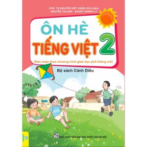 Sách - Bộ 2 cuốn Ôn Hè Toán + Tiếng Việt 2 Cánh Diều - ndbooks