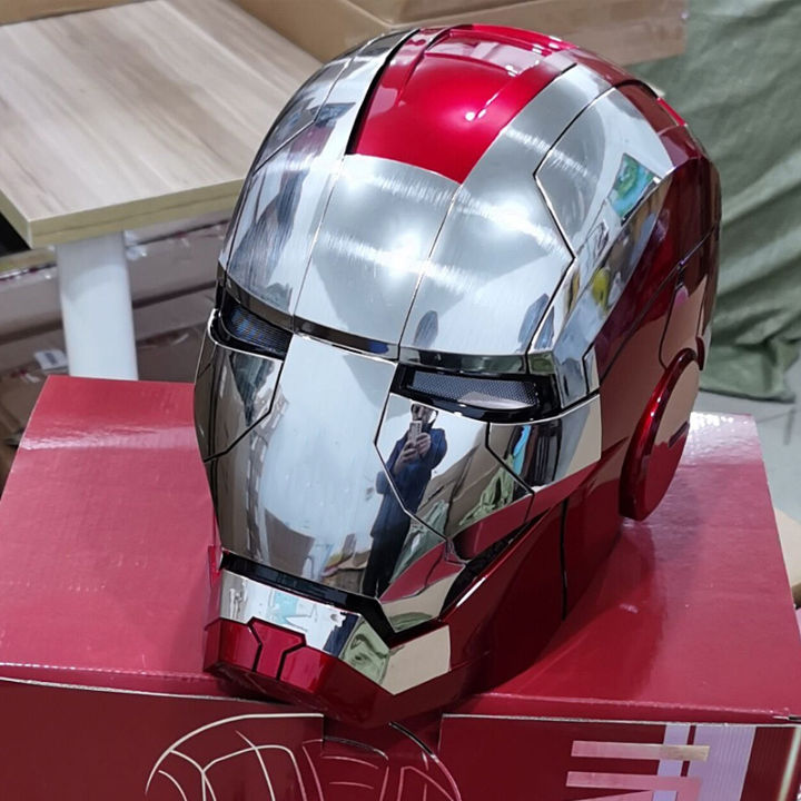iron man helmet for sale philippines Iron-Man MK50 Electronic Cosplay Helmet, VoiceTouch Control with LED Eyes which is more three Mark 5 Iron Man Helmet