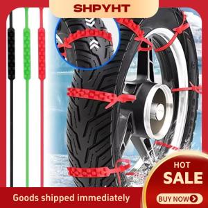 SHPYHT 10pcs phổ chống trượt chuỗi cho xe máy xe đạp lốp bánh xe Tie ngoài trời khẩn cấp Lốp tuyết chuỗi phụ kiện mùa đông