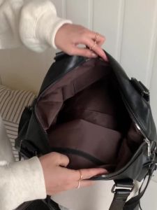 Edgy Korea Large Capacity Fits A4 15" Laptop Shoulder Bag Travel Crossbody Luggage Bag