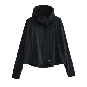 WomenS UPF 50+ Hooded Sun Protection Jacket Full Coverage Breathable Lightweight Sun Shirt For Outdoor Hiking