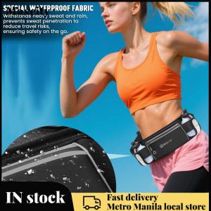 Running Belt with Bottles Fanny Pack Waist Pack for Running Hiking Climbing
