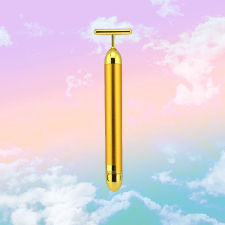 Energy Beauty Bar 24k Golden Pulse Beauty Massager Stick Face Lifting ...