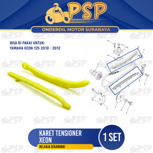 Karet Tensioner Xeon (Harga Per Set) - Lidah Karet Tahanan Rantai Keteng Kamrat Xeon Karbu Xeon RC