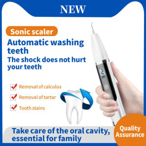 Ultrasonic Tooth Calculus Remover Electric Dental Scaler 31000 / min LCD Display Tooth Cleaner Sonic Smoke Stains Tartar Scaler Tool