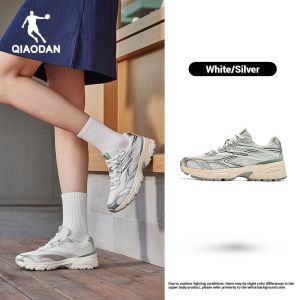 Qiaodan KY SE 3.0 Qiaodan Women Casual Shoes Mesh Breathable Dad Shoes Retro Running Shoes QXL042262408