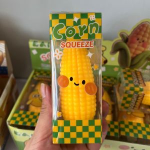 FUNG MALL Crunchy Strawberry Squeeze Toy Anxiety Relief Crunchy Peanut Pinch Fruits Fidget Sensory Office Desk Toy for Kids Adults