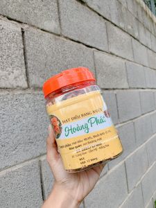 HỘP 500G HẠT ĐIỀU NGUYÊN HẠT CÒN VỎ HOÀNG PHÁT - RANG MỚI HÀNG NGÀY