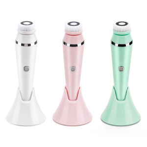 DECINIEE 4 IN 1 Electric Face Deep Cleansing Brush Spin Pore Cleaner Face Wash Machine Makeup Remove Waterproof Facial Massager Skin Care