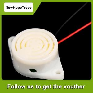 NewHopeTreee Kliniki 95DB สัญญาณเตือนออดไฟฟ้าสูงเดซิเบล3-24V 12V สำหรับ SFM-27 Arduino