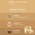 [CHE TÊN] Bao Cao Su Durex Real Feel Siêu Mỏng 0.024mm Siêu Chân Thật Mỏng Như Không Size 56mm - Ba Con Sói For Man. 