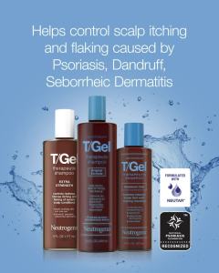 Neutrogena T/Sal Therapeutic Scalp Shampoo for Scalp Build-Up Control with 3% Salicylic Acid Scalp Treatment for Dandruff Scalp Psoriasis & Seborrheic Dermatitis Relief 4.5 fl. oz (Pack of 6)