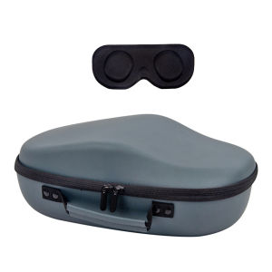 Carrying Case Bag Lens Protective Cover Anti-Scratch Waterproof with Mesh Pocket for Meta Quest 3 VR Headset Controller
