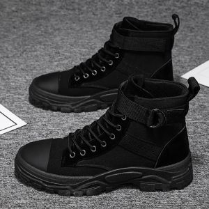 Import Modern Sepatu Boot Pria Casual Sepatu Tinggi Kerja Murah Formal Keren Murah Boots Cowok Dewasa Kekinian 191
