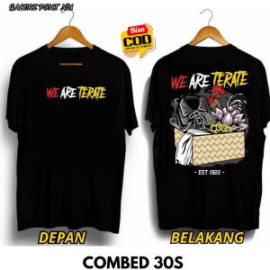 Kaos Baju Psht Kartu Sh Terate Terbaru - Kaos Psht WE ARE TERATE - Kaos psht