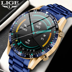 LIGE 2020 New Smart Watch Men Full Touch Screen Sports Fitness Watch IP68 Waterproof Bluetooth For Android ios Smartwatch Mens